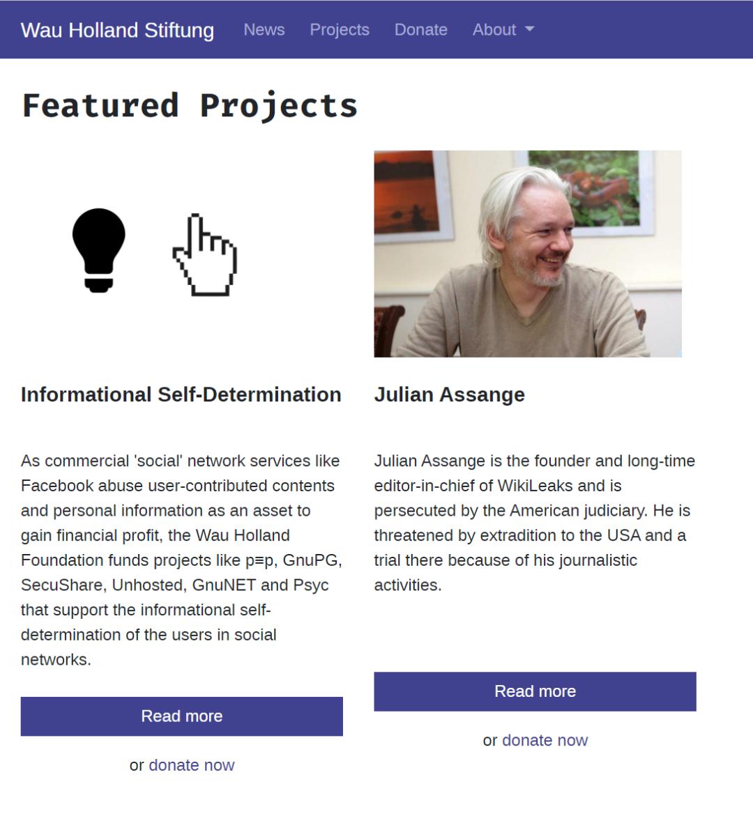 （Wau Holland Foundation 官網 …